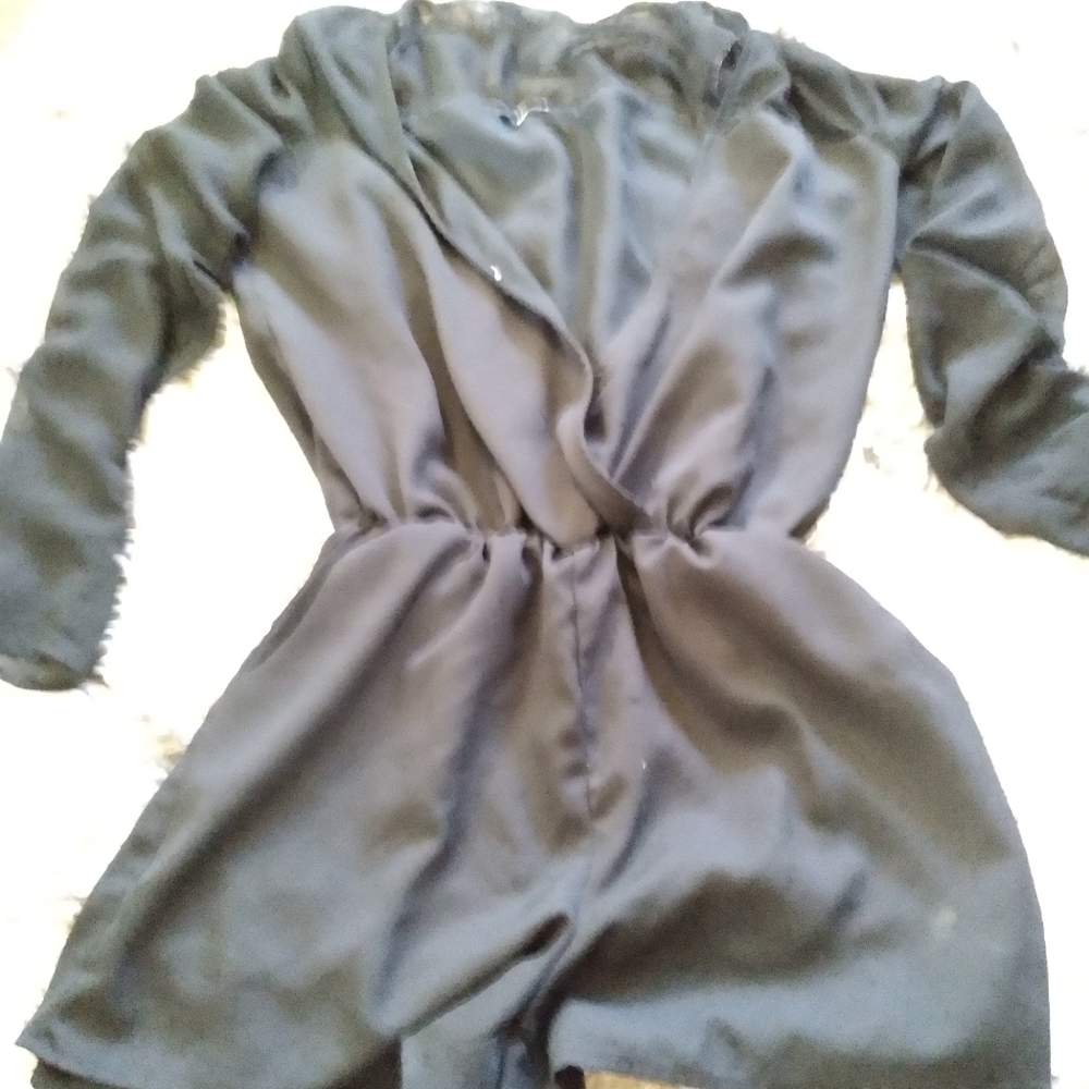 Black shorts romper